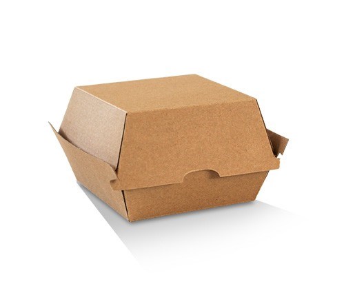 Kraft Enviro Burger Box (250/CTN)105mm x 102mm x 42mm